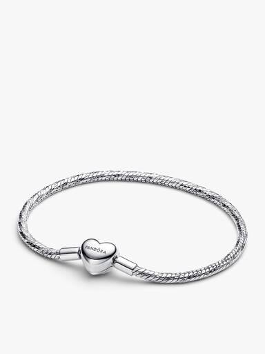 Conjunto de Pulseira Cadeado Amour e Coração