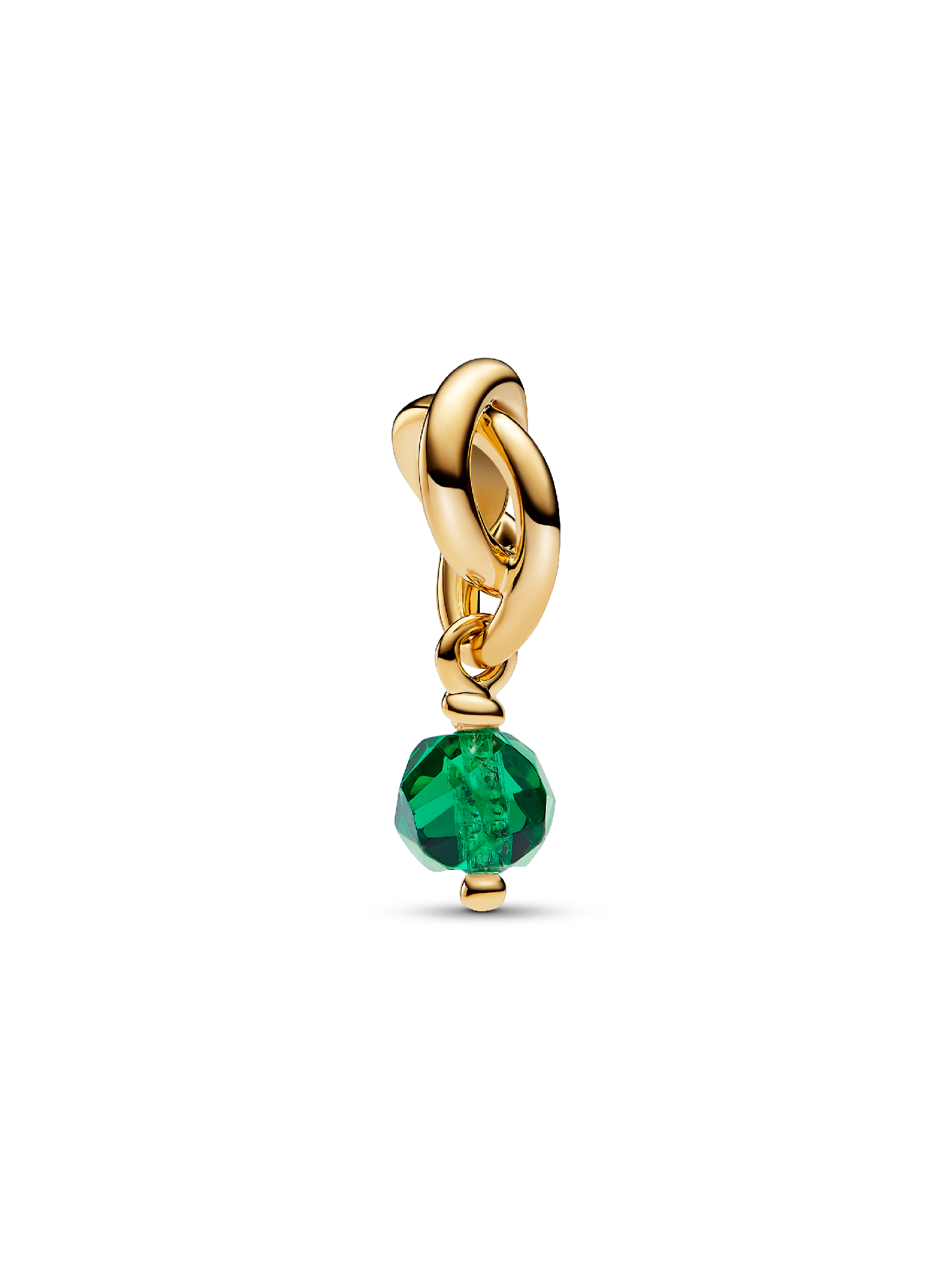 Conta Pendente Circulo da Eternidade Verde Primavera